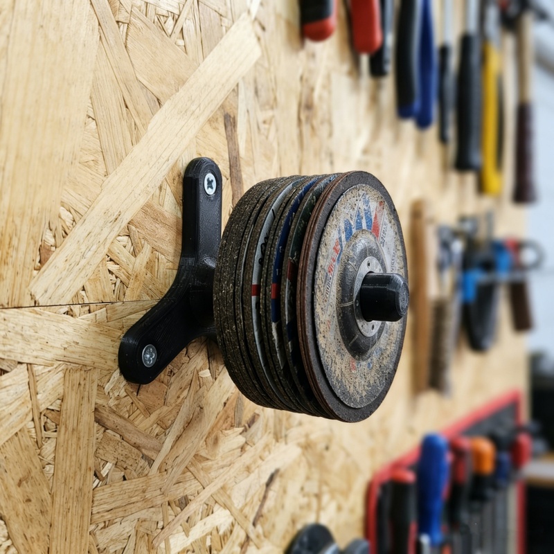 Workshop Tools Wall - Soporte de pared para amoladora angular