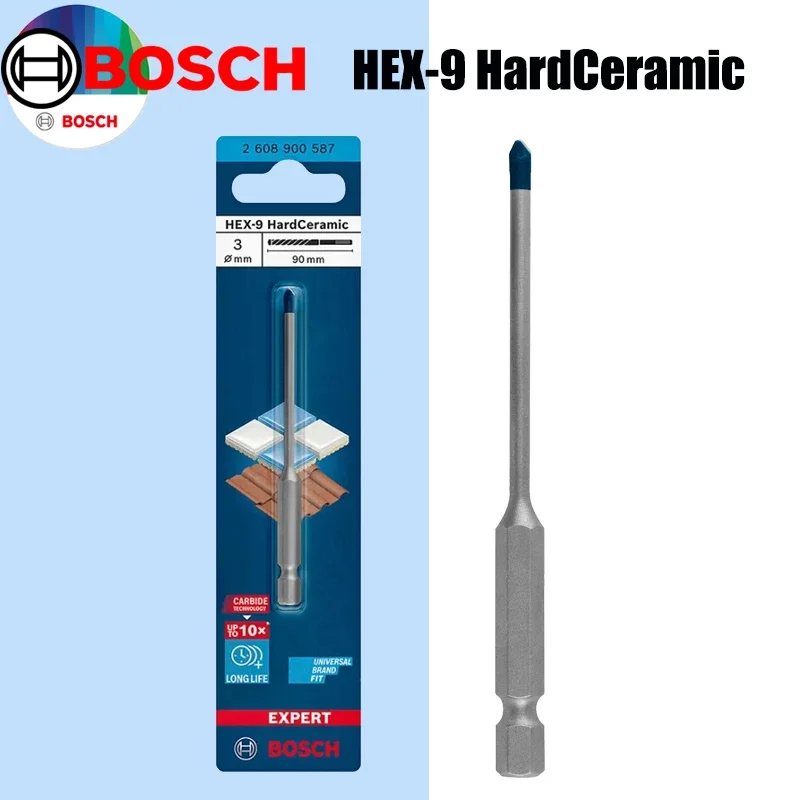 Power Tools For Workshop - Brocas de cerámica dura BOSCH Hex-9