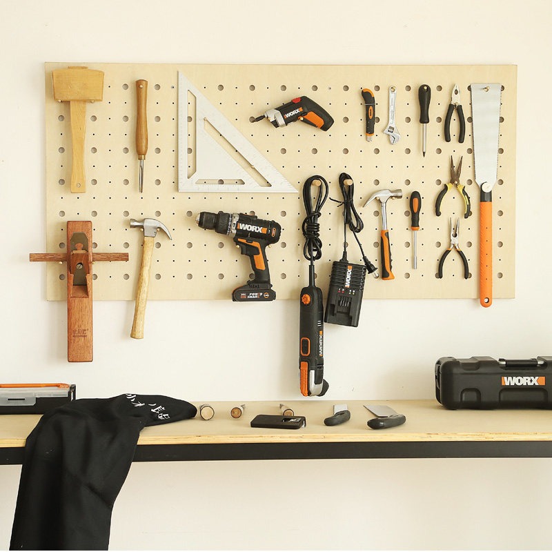 Workshop Tools.Hanging Board - Tablero perforado Xiaomu Liangpin, tablero de