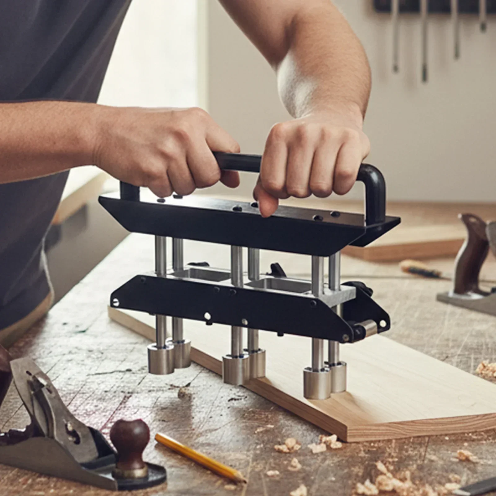 Dobladora de Metal de 3 estaci - Workshop Hand Tools And Equipment reseña y precio