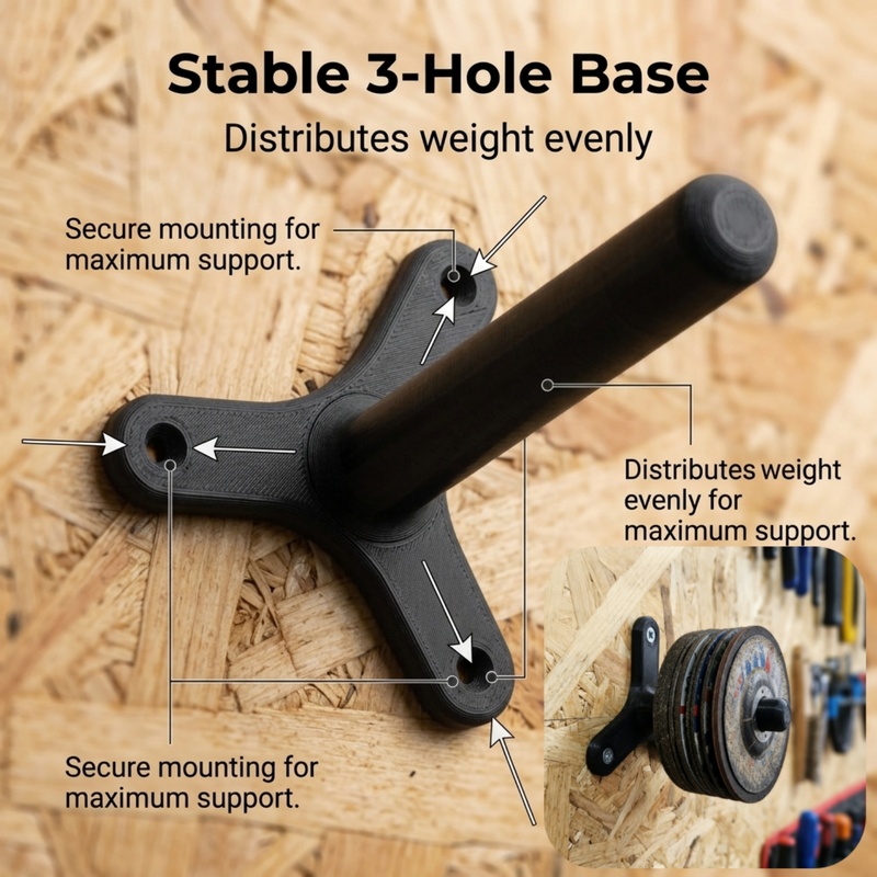 Soporte de pared para amolador - Workshop Tools Wall reseña y precio