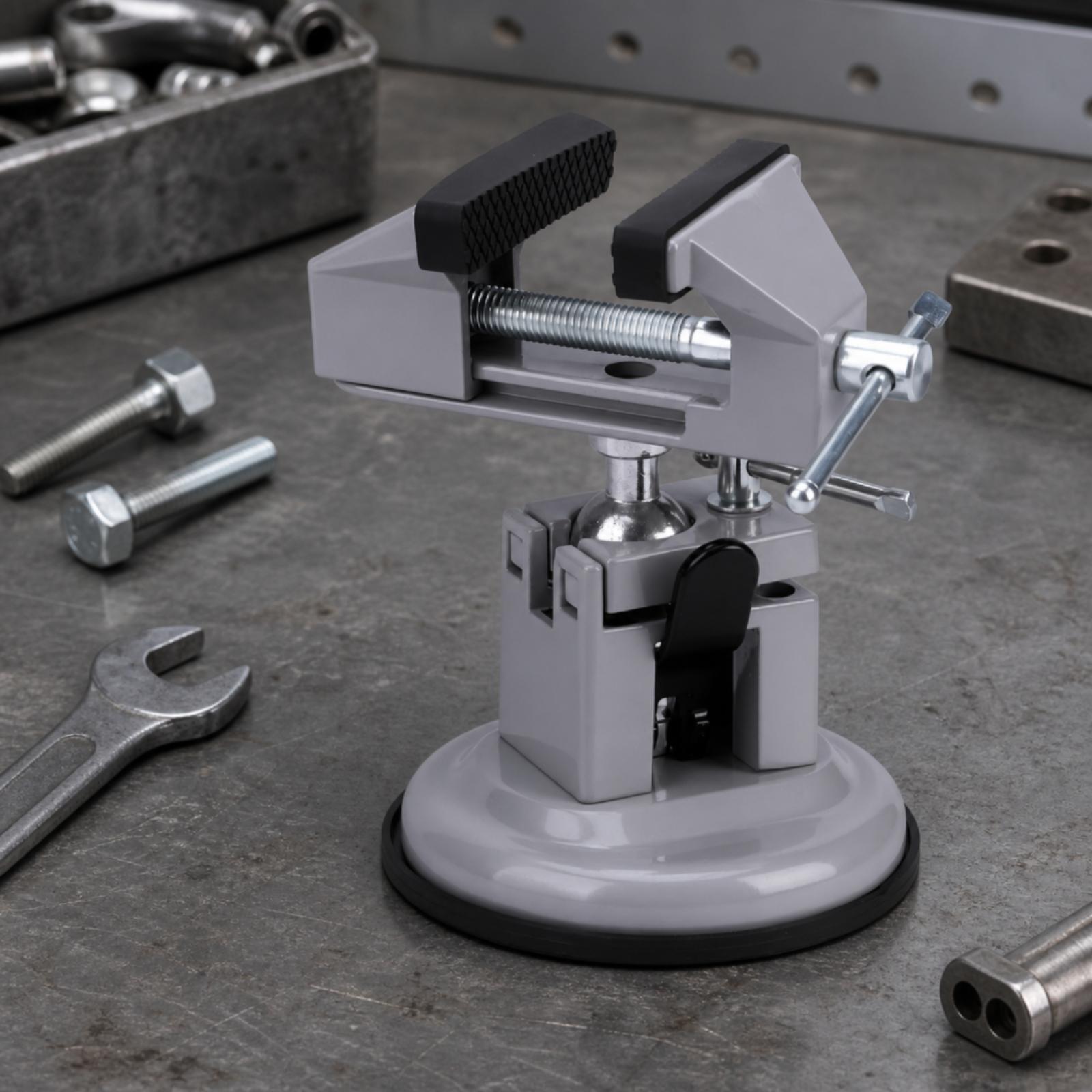 Tornillo de banco giratorio de - Tools For Home Workshop reseña y precio
