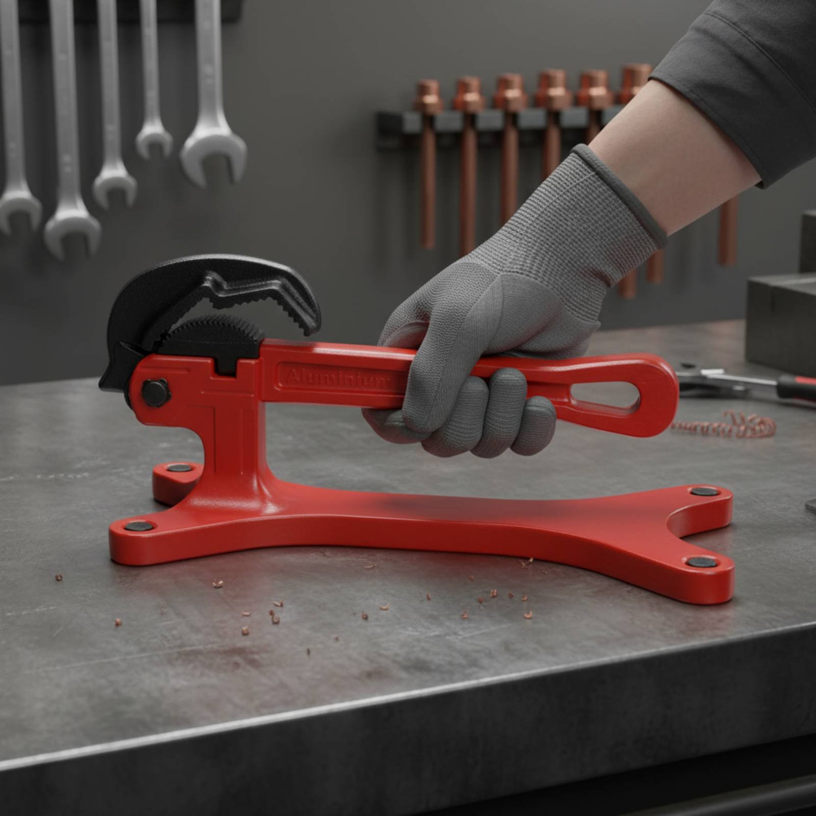 Llave de tubo autoblocante por - Tools In Workshop reseña y precio