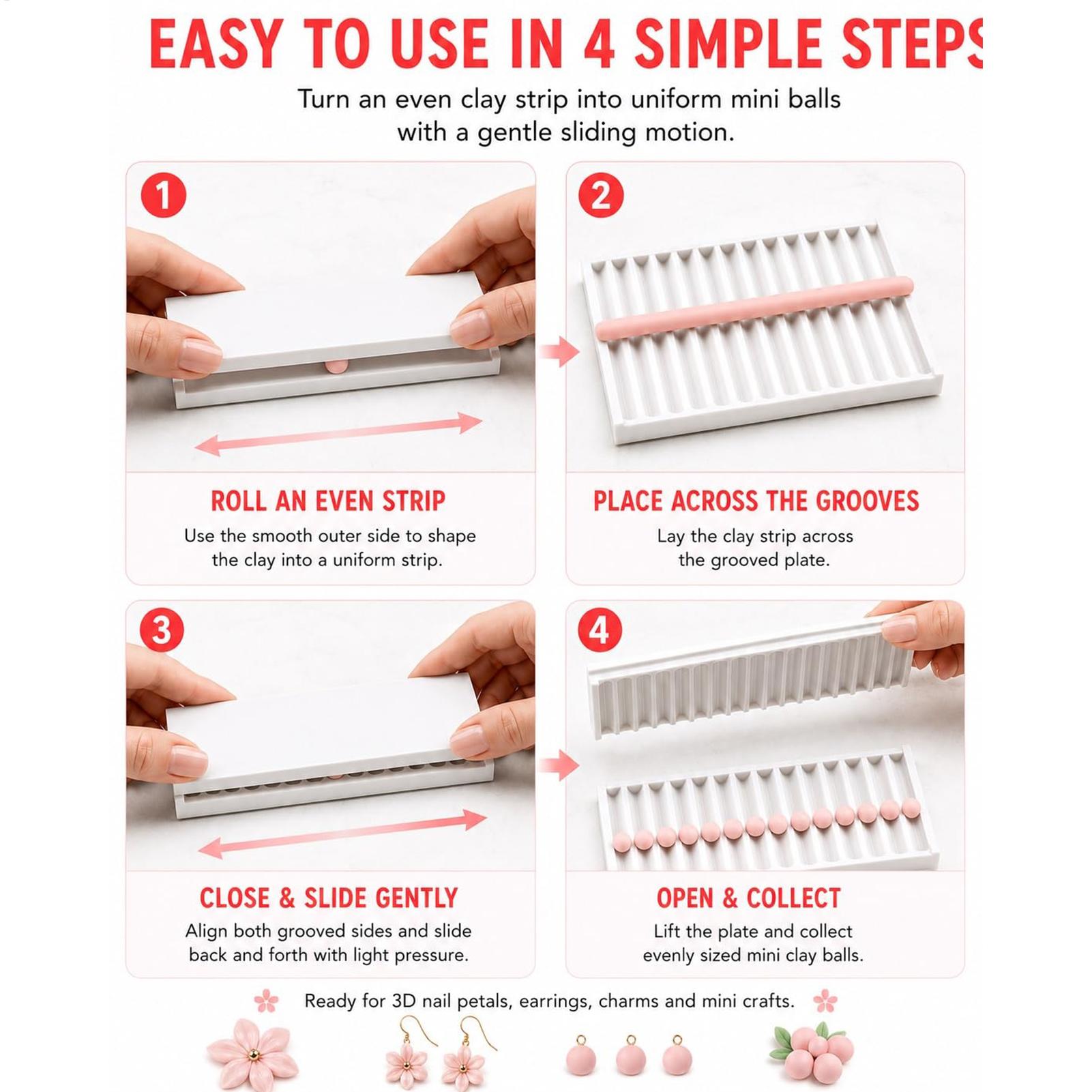 Molde para Bolas de Arcilla Im - Tools For Home Workshop reseña y precio