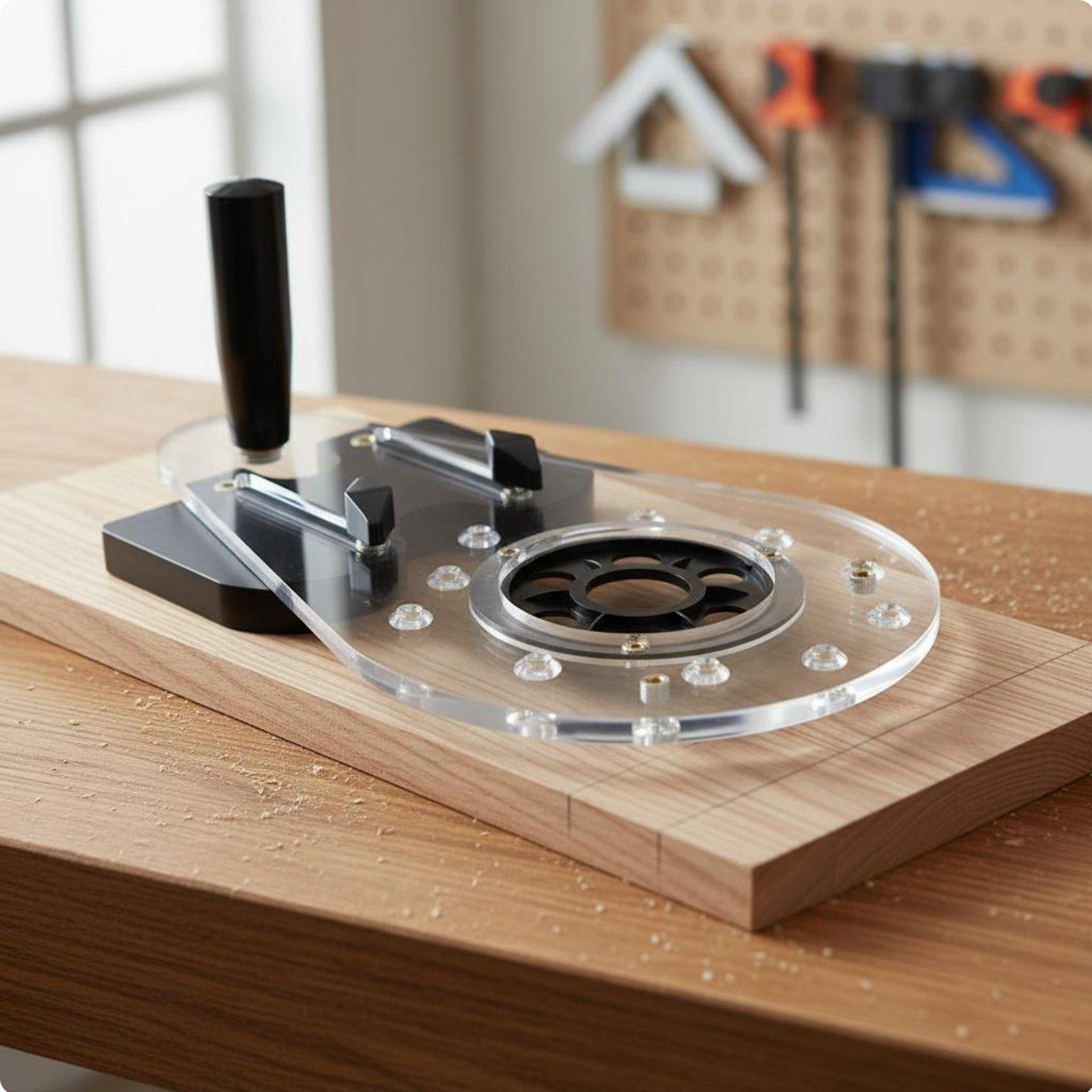 Placa base para router, acceso - Power Tools For Workshop reseña y precio