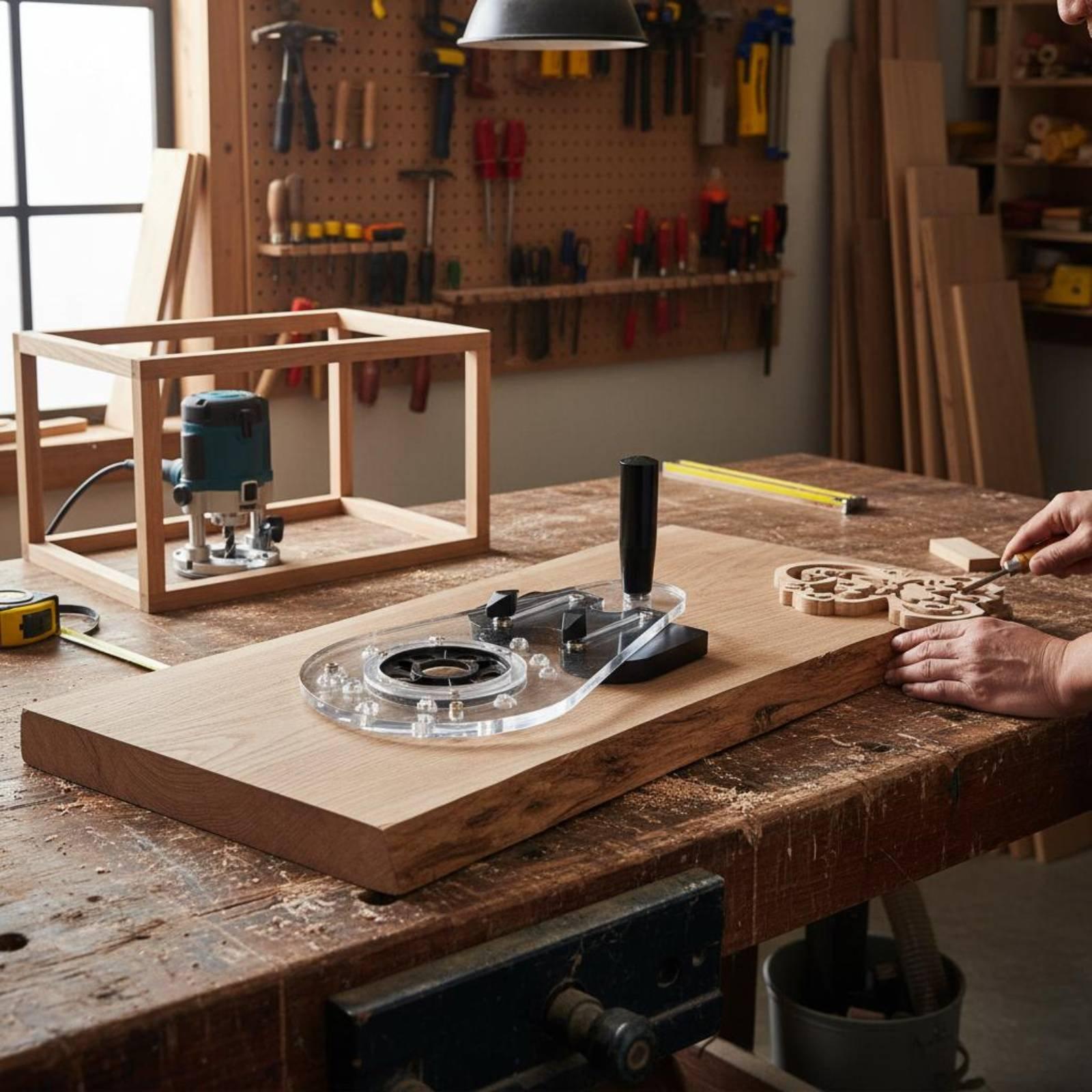 Placa base para router, acceso - Power Tools For Workshop reseña y precio