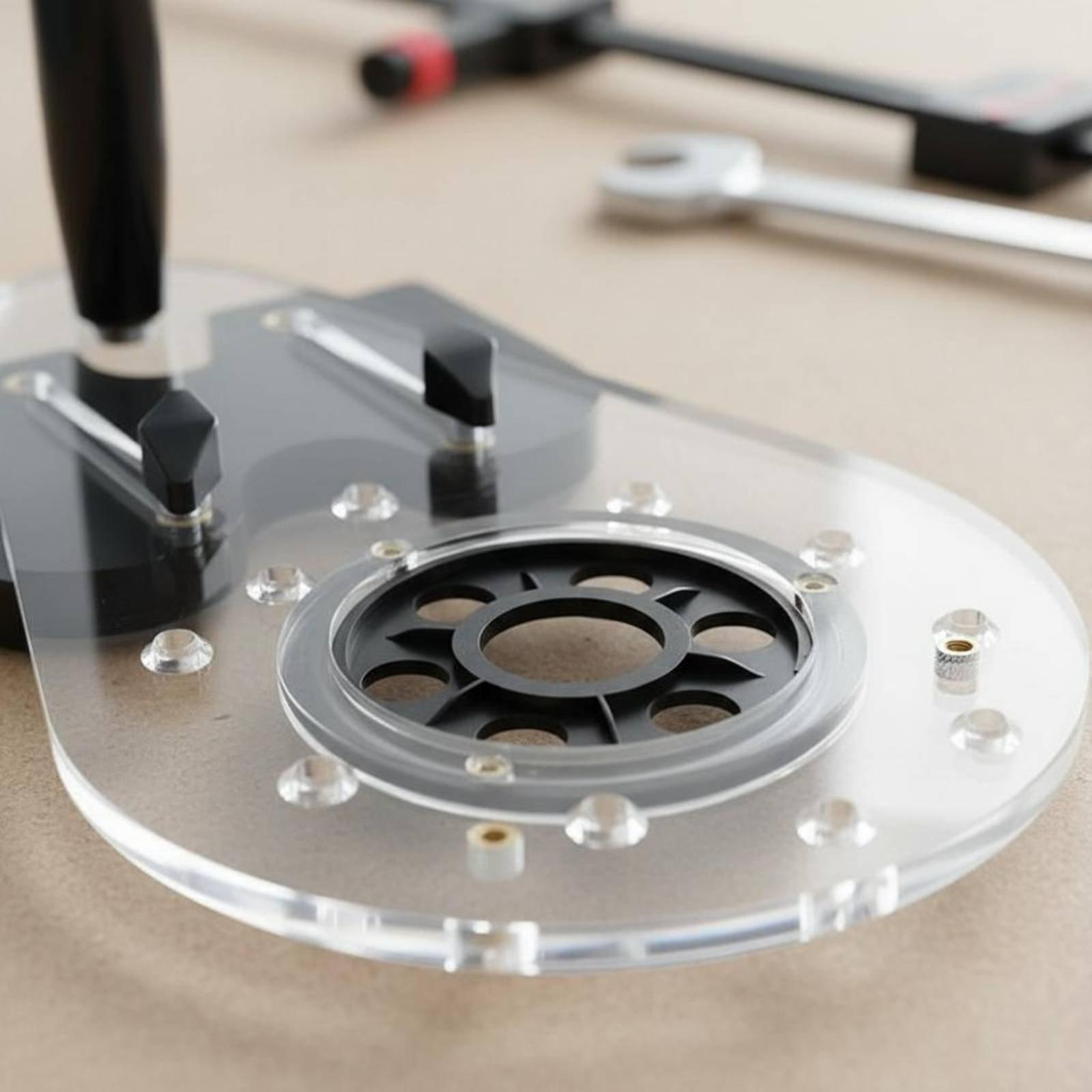 Placa base para router, acceso - Power Tools For Workshop reseña y precio